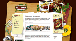 Desktop Screenshot of meatmania.com